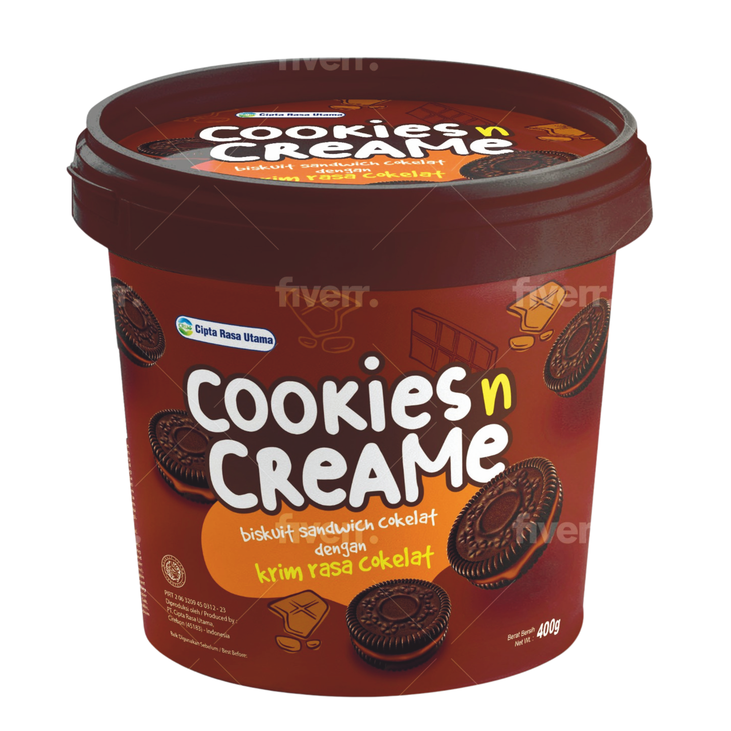 Cookies N Creame Chocolate Bucket